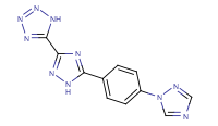 3-(tetrazol-5-yl)-5-(4-(triazol-1-yl)phenyl)-1,2,4-triazole