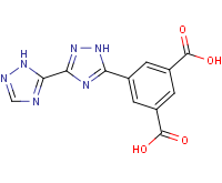 3-(triazol-5-yl)-5-(3,5-dicarboxylphenyl)triazole