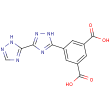 3-(triazol-5-yl)-5-(3,5-dicarboxylphenyl)triazole