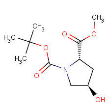 N-boc-trans-4-hydroxy-l-proline Methyl Ester